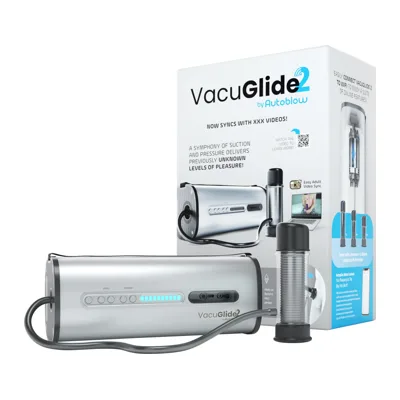 Autoblow VacuGlide 2.0 dans le classement des masturbateurs automatiques (photo produit de Sinful)